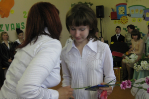 9. klases izlaidums un Pēdējais zvans 12. klasei 2009. gada 22. maijā_16