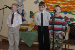 Lieldienu pasākums skolā 2010. gada aprīlī