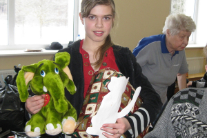 Margita dala dāvanas. 2010. gada 25. februārī_16
