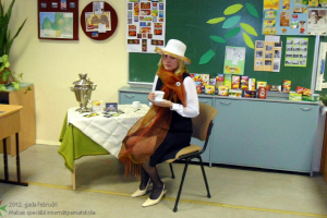  Internāta skolotājas E. Kazakas atklātā informācijas nodarbība 9b klasē 