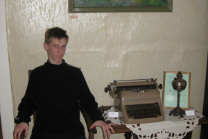 Apmeklējot izstādi Maltas muzejā 2012. gada martā_18