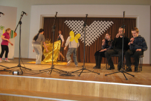 Integratīvajā mākslas festivālā 