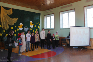 Lieldienu pasākums Ezersalas speciālajā internātpamatskolā 2012. gada 12. aprīlī