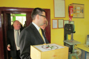 Izglītības un zinātnes ministra un citu augstu viesu vizīte skolā 20. novembrī_20