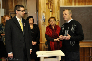 Izglītības un zinātnes ministra un citu augstu viesu vizīte skolā 20. novembrī_70