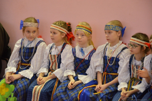 Jaungada tikšanās ar bērnu vokālo ansambli 