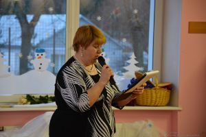 Jaungada tikšanās ar bērnu vokālo ansambli 
