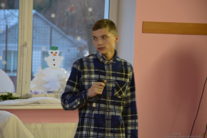Jaungada tikšanās ar bērnu vokālo ansambli 