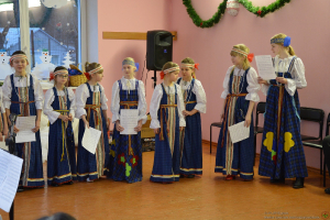 Jaungada tikšanās ar bērnu vokālo ansambli 