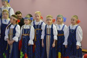 Jaungada tikšanās ar bērnu vokālo ansambli 