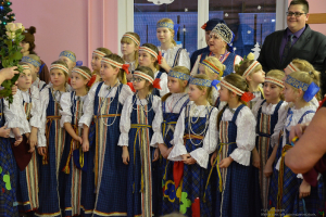 Jaungada tikšanās ar bērnu vokālo ansambli 