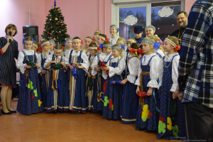 Jaungada tikšanās ar bērnu vokālo ansambli 