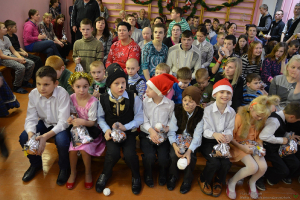 Jaungada tikšanās ar bērnu vokālo ansambli 