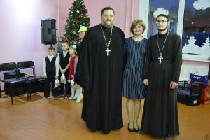 Jaungada tikšanās ar bērnu vokālo ansambli 