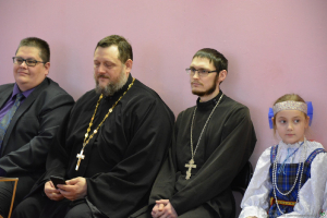 Jaungada tikšanās ar bērnu vokālo ansambli 