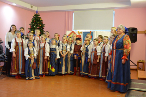 Pareizticīgo Ziemassvētki kopā ar Tēvu Alekseju un bērnu ansambli Zdravinka_18