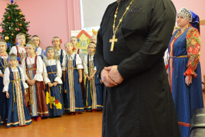Pareizticīgo Ziemassvētki kopā ar Tēvu Alekseju un bērnu ansambli Zdravinka_19