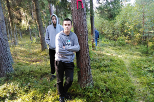 Orientēšanās Rozentovas dabas takās 2020. gada 23. septembrī_35