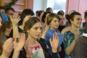 Tiskādu vidusskolas dramatiskā kolektīva interaktīvā izrāde 