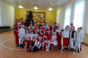 Latvijas Bāreņu biedrības Ziemassvētku pasākums Vecružinā